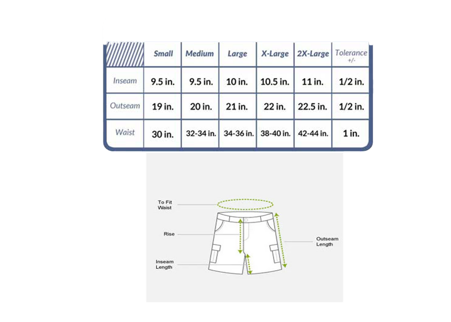 "Denise Robinson" Black Shorts