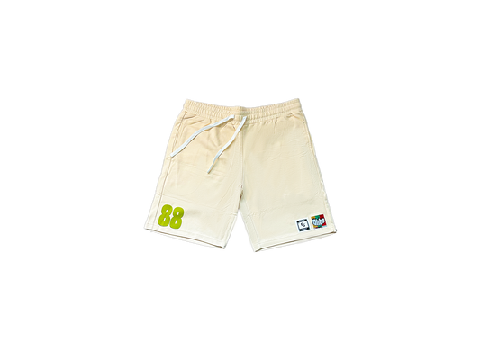 "Denise Robinson" Beige Shorts